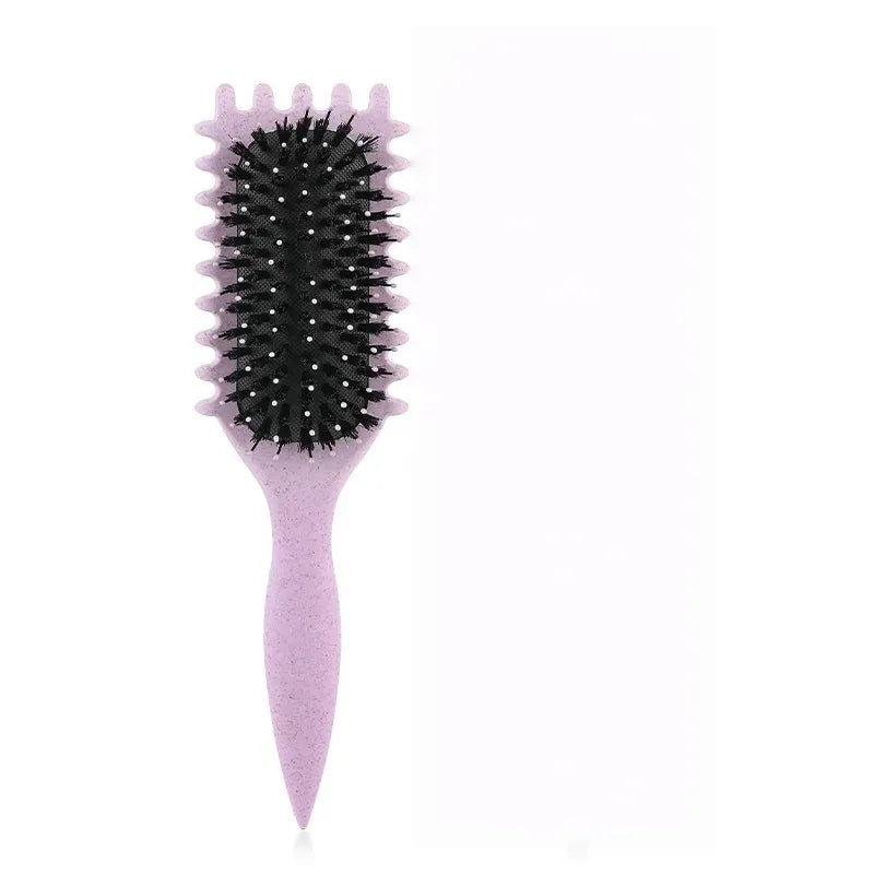 Brosse cheveux bouclés démêlantes